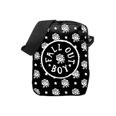 Image of Rocksax Fall Out Boy Crossbody Bag Flowers