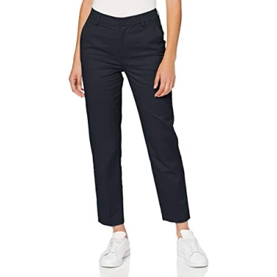 Image of Scotch &amp; Soda Women&#039;s Abott&#039; Regular Fit Chino in Mercerized Organic Cotton Shorts, Night 0002, 29W/ 34L