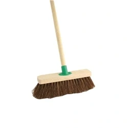 Image of Stiff Bassine Broom with Handle 12 Inch