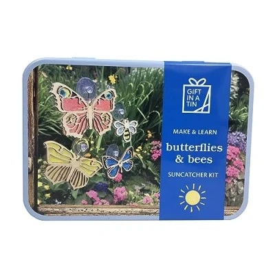 Image of Apples to Pears Butterflies and Bees Sun Catcher Kit