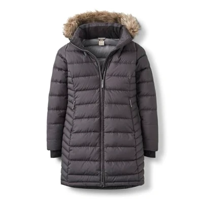 Image of Rab Women&#039;s Deep Cover Down Parka Casual Coat Black 14