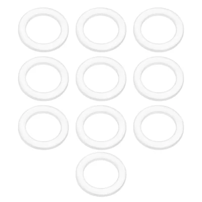 Image of SG Store 10Pcs Sump Plug Aluminium Washer Oil Drain Gasket 18mm x 12mm 1.5mm 420.2.001.7A 42020017A Compatible with Aprilia AF1 125 1988 1993