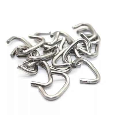 Image of EVERLASTO 100 Pack Large Stainless Steel Hog Rings for 8mm to 10mm Bungee/Shock Cord