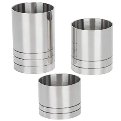 Image of Cocktail Jigger Bar Drink Measuring Cup Ounce Set Bartender Tool (25ml+35ml+50ml), Cups for Cocktail, Dual Measure Shot Measure/Spirit Measures