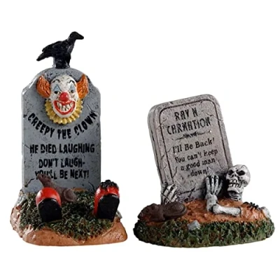 Image of Lemax Crazy Headstones Set Of 2