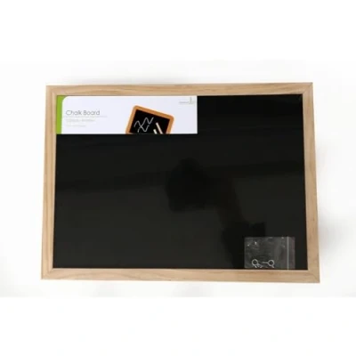 Image of Chalk/Black Board Memo/Notice/Planner 35cm x 25cm