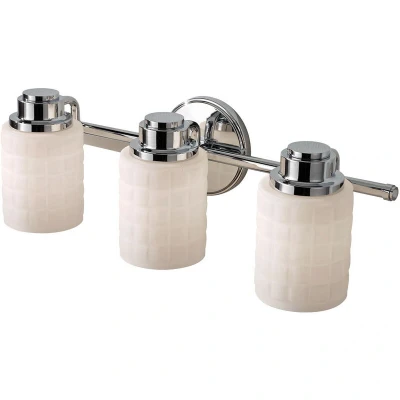 Image of Wandsworth 3 Light Bathroom Over Mirror Polished Chrome, G9