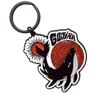 Image of Rock Off officially licensed products Gojira Whale Band Logo Keyring Keychain One Size
