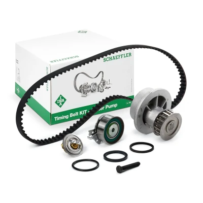 Image of 1334010, 1334025, 1334065, 1334098, 1338044 Water Pump + Timing Belt Kit INA 530 0004 30 VAUXHALL: Astra Mk4 CC, Nova Mk3 Kombi