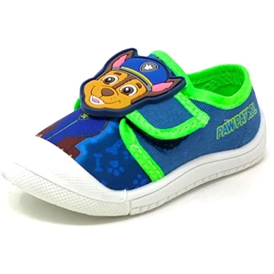 Image of Kids Boys Paw Patrol Canvas Pumps Trainers (Numeric_7) Blue
