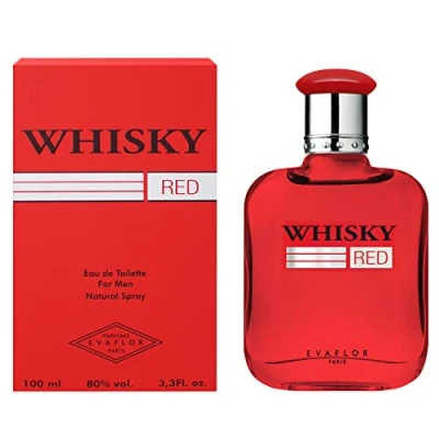 Image of WHISKY RED Eau de Toilette 100 ml Men perfume Natural Spray EVAFLORPARIS
