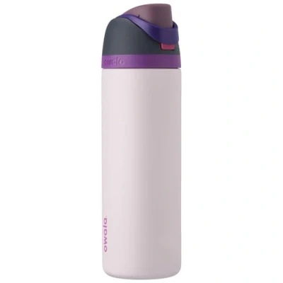 Image of Owala FreeSip Insulated Stainless Steel Water Bottle with Straw for Sports and Travel, Leak Proof, BPA Free, 700ml, Dreamy Field