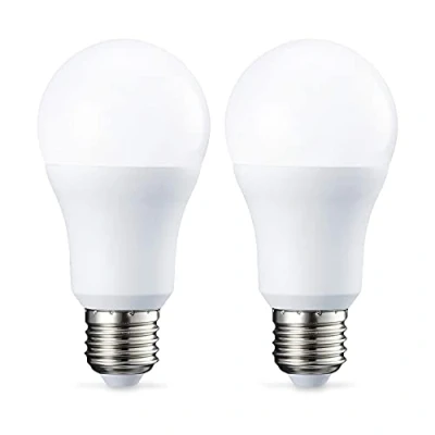 Image of Amazon Basics LED E27 Edison Screw Bulb, 10W (Equivalent to 75W), Cool White, Non Dimmable Pack of 2