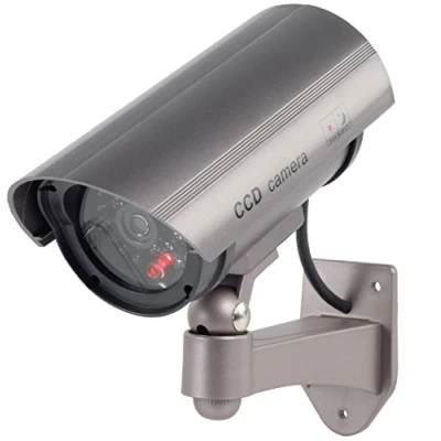 Image of Konig Professional Dummy Outdoor Camera Flashing LED Metalic Brown