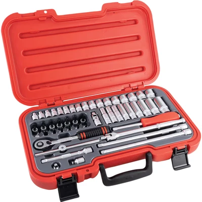 Image of Kennedy Metric50 Piece 3/8&quot; Square DR Socket Set