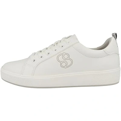 Image of s.Oliver Women&#039;s 5 23630 30 Sneaker, White, 3 UK