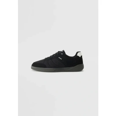 Image of HUGO Riven_tenn_puny Trainers, Men&#039;s, Size: 6, Black Leather