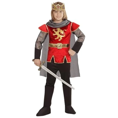 Image of Widmann 05497 King Arthur Childrens Fancy Dress Costume,140cm (8 10 Yrs)