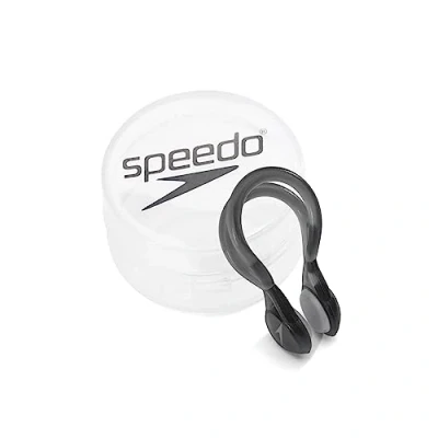 Image of Speedo Unisex Swim Nose Clip Liquid Comfort Charcoal, One Size
