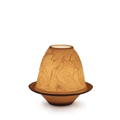Image of LLADRÓ Father Frost Lithophane. Porcelain Litophane.