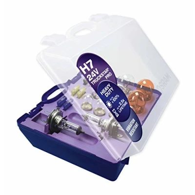 Image of OSRAM TRUCKSTAR PRO spare lamp box H7, halogen headlamps, 24 V truck, CLK H7TSP, complete set (1 unit)