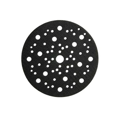 Image of 1 x SabreCut OSSCIP005 150mm 67 Hole Medium Density Interface Pad for Hook &amp; Loop Random Orbital Sander Backing Pads Compatible with Mirka CEROS DEROS