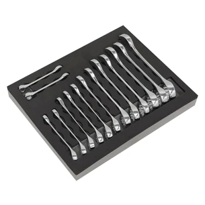 Image of Siegen Combination Spanner Set 14pc Stubby