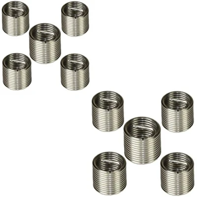 Image of Helicoil Type Thread Repair Inserts 3/8 UNF x 1.5D 10pc Wire Insert
