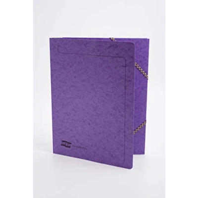 Image of Exacompta Ref 221/8000Z Europa Portfolio Files, 320 x 250mm, A4+, 3 Crossover Flaps &amp; Elasticated Straps, Holds Approx. 200 Sheets of A4 Paper Lilac, Pack 20