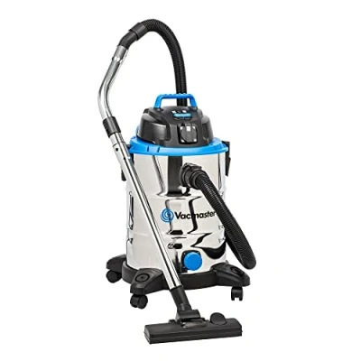 Image of Vacmaster Power 30 PTO Wet &amp; Dry Cleaner, with Take Off socket, Litre Capacity, 1500W Motor and 2 Year Guarantee