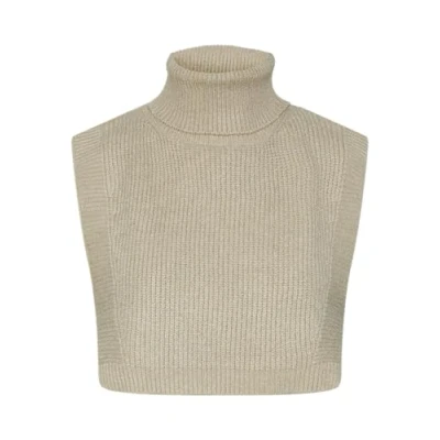 Image of Bestseller A/S Women&#039;s Pcjenny Bc Neck Warmer Pollunder, White Pepper, One Size fits All