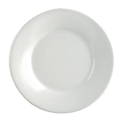 Image of Olympia Kristallon Melamine Wide Rimmed Plate 225mm 9&quot; (Box 6)