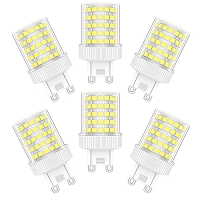Image of Ruihua G9 10W LED Capsule Bulb 6000K Cool White Corn Light Bulbs(Equivalent to 90W Halogen Lamp) 900LM Not Dimmable Energy Saving Lamp AC220 240V,6 Packs