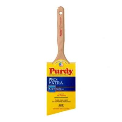 Image of Purdy 144152735 Pro Extra Glide Nylon/Polyester/Chinex Brush Angle Sash, Multicolor, 3 1/2&quot;