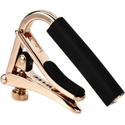 Image of Shubb Capo Gold Pink for Acoustic and Electric Guitar SC1RG