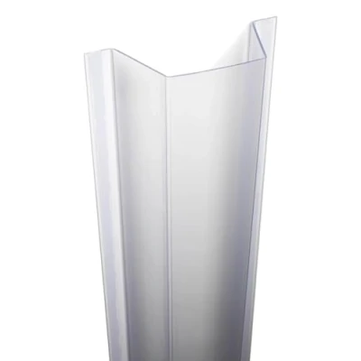 Image of Safetots SecureHinge Finger Guards for Doors, Interior Door Protection Strips, Prevent Trapped Crushed or Pinched Fingers, Front of Doors x 2, Clear