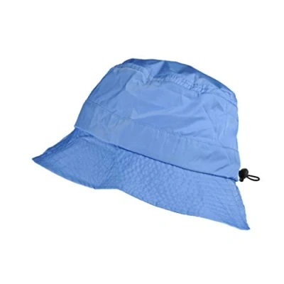 Image of Toutacoo, Bucket rain Hat, bob, Nylon Look, Easy to fold in its Integrated Pocket (Sky Blue)
