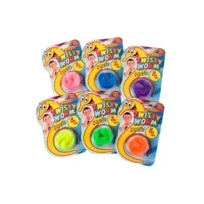 Image of Magic Twisty Wiggley Worm 2 packs per set
