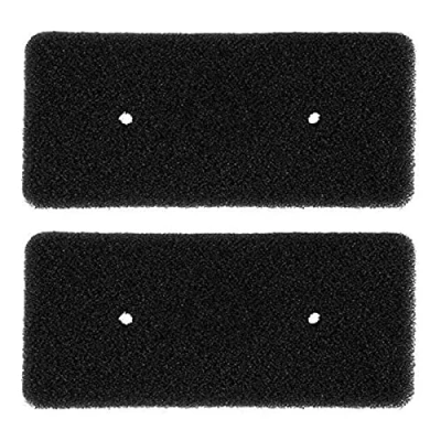 Image of SPARES2GO Sponge Foam Filter compatible with Samsung DV70 DV80 DV90 DVF500E Tumble Dryer (Pack of 2, Black)