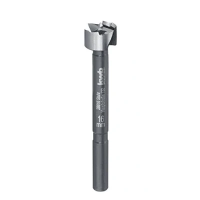 Image of kwb Speed forstner bit Ø 16 Mm Made of Hardened and Tempered Special Steel with Precise Serrated Edge, Centre Point, Optimally Sharpened Cutting Edges Polished Surface.