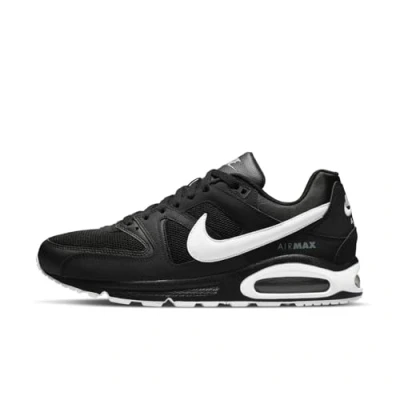 Image of NIKE Men&#039;s Air Max Command Running Shoes, Black White Cool Grey 032, 6 UK