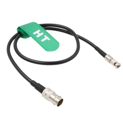 Image of HangTon 4K30 6G SDI Video Cable HD Micro BNC to Female Adapter for Blackmagic Assist 5&quot; Monitor, Studio Camera 4K G2 ATEM 50cm