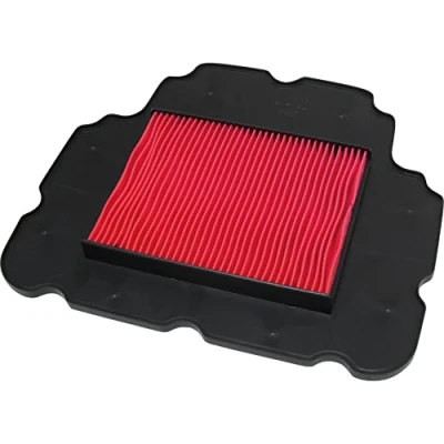 Image of MIW Motorcycle Air Filter compatible/replacement for Honda 650 NT V Deauville 1998, 1999, 2000, 2001, 2002, 2003, 2004, 2005 OEM Nos 17210MBL600, 17210MBLD00 MEIWA No H1204