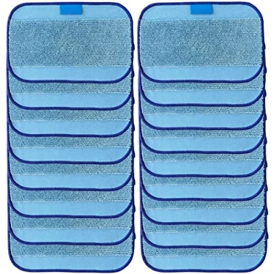 Image of 15Pcs Wet &amp; Dry Mop Pad Cloth Replacement For IRobot Braava 320 380 381 380T 390T Mint 4200 4205 5200C Vacuum Cleaner Parts