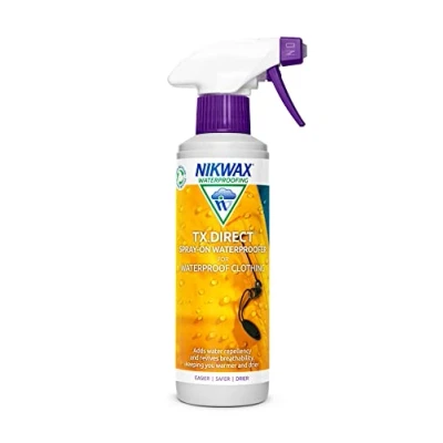 Image of Nikwax Spray Safe, High Performance On Waterproofing for Wet Weather Clothing clear, 300 mL