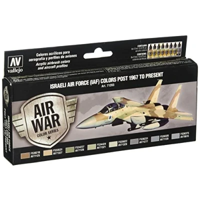 Image of Vallejo AV &quot;Israeli Air Force&quot; Model Set