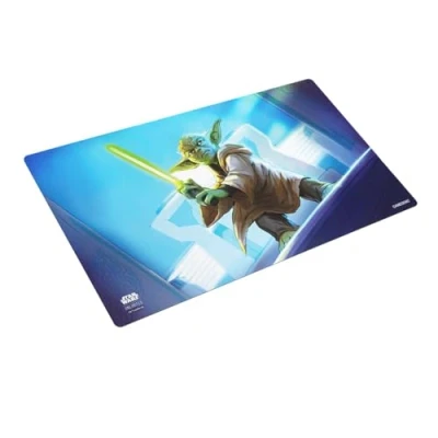 Image of Gamegenic GGS40065ML Star Wars Unlimited Yoda Trading Card Game Accessory, Multi Colour