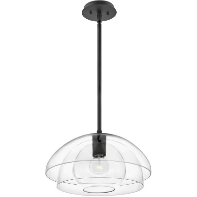 Image of Hinkley Lotus Dome Pendant Ceiling Light Black