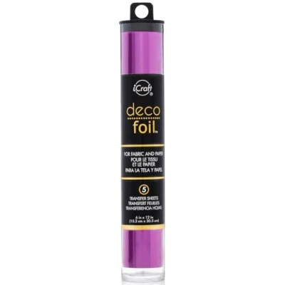 Image of Thermoweb Deco Foil 6 12 inch, Magenta (satin), Paper, 6in X 12in