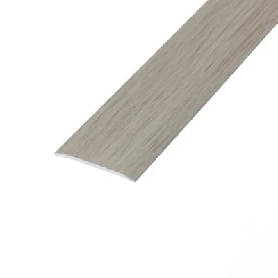 Image of eXtreme Self Adhesive Flat Threshold Strip 3ft Stick Down Transition for Laminate, Tile, Wood, and Lino Flooring Waterproof, Dirt Resistant, Sturdy Door Bar Dolphin Grey
